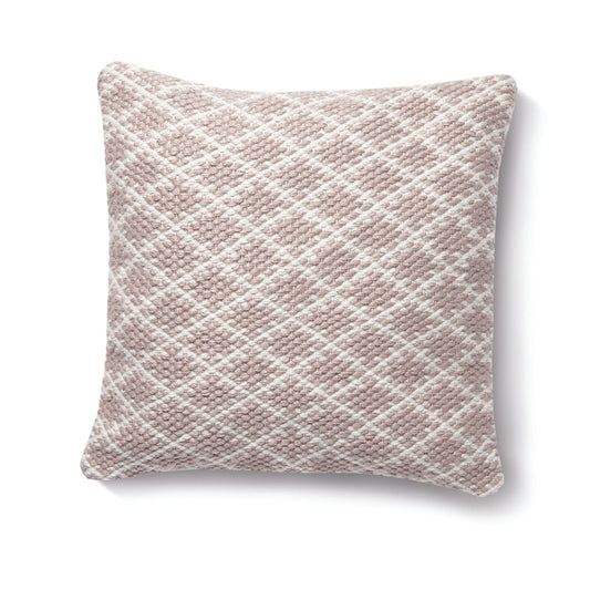 Hug Rug Woven Trellis Cushion Natural 45X45 Rug