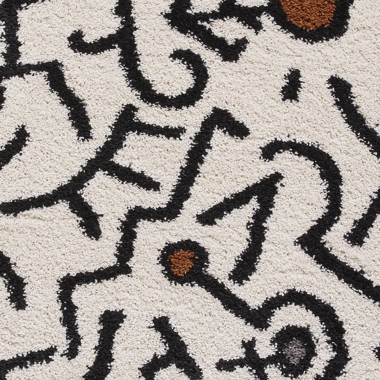 Royal Nomadic A637 Cream/Black/Multi Modern Rug