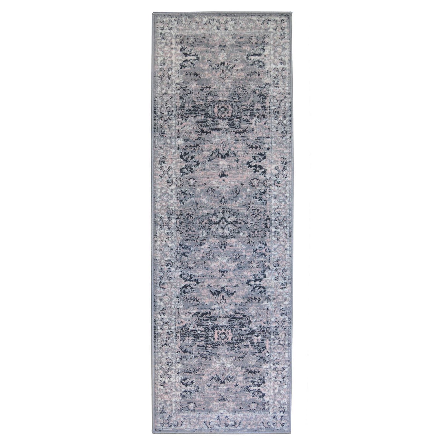 Maestro New Trad Grey/Pink Traditional Rug