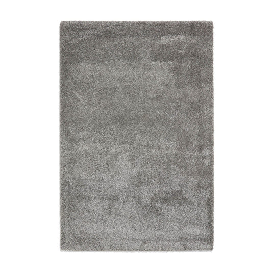 Deluxe Grey Shaggy Rug