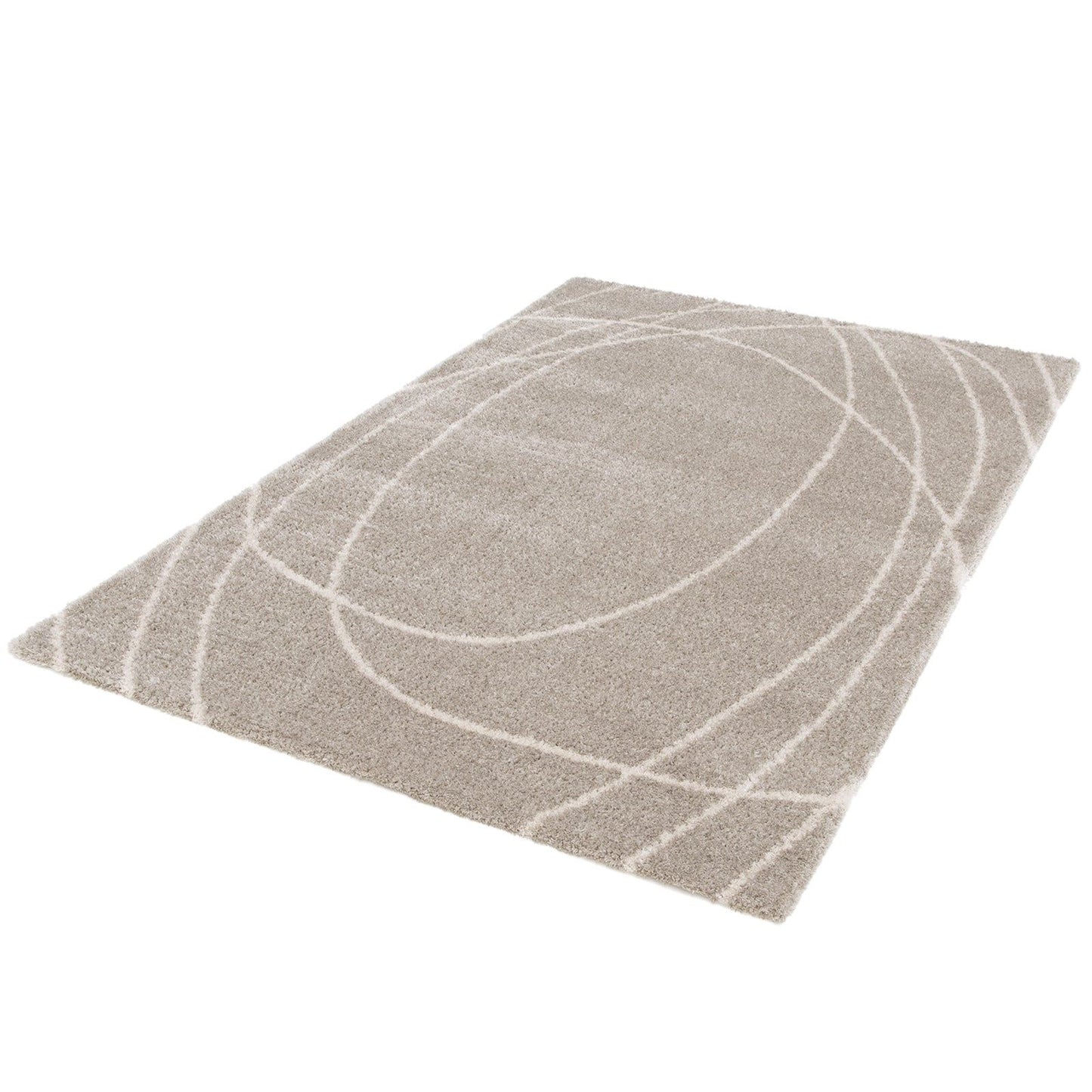 Halo Squiggle Natural Swirl Rug