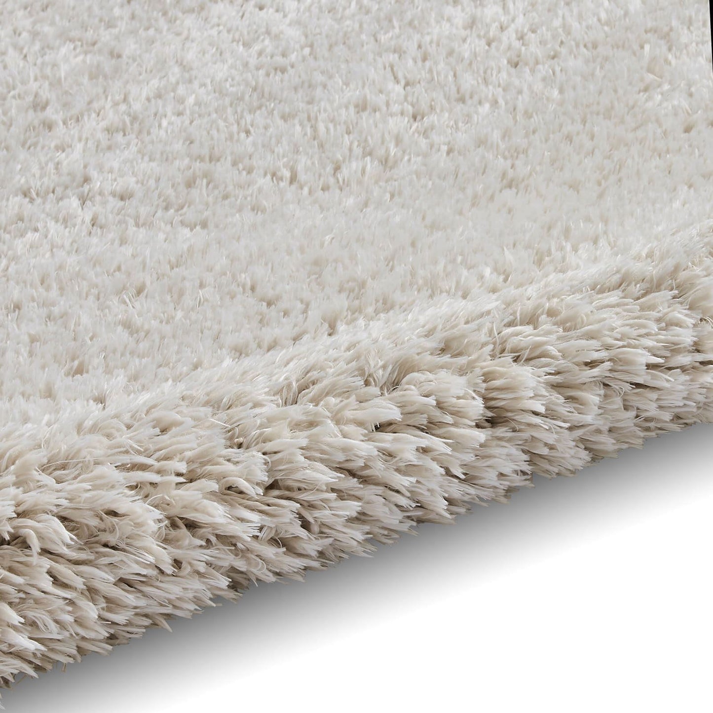 Solace 0961 Ivory Shaggy Rug