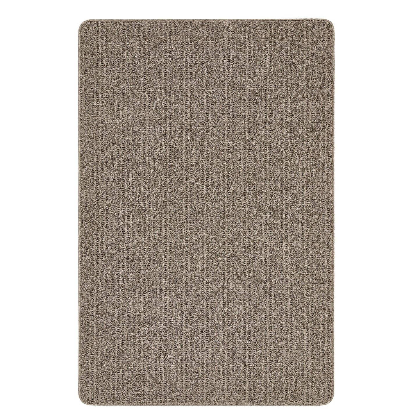 My Mat Sculptured Washable Waffle Texture Mink Rug