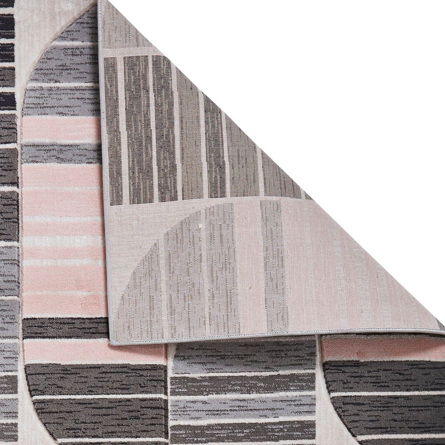 Pembroke HB33 Grey/Rose Modern Rug