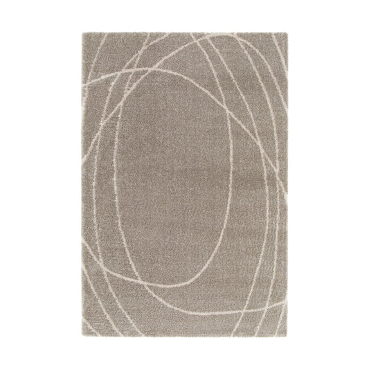 Halo Squiggle Natural Swirl Rug