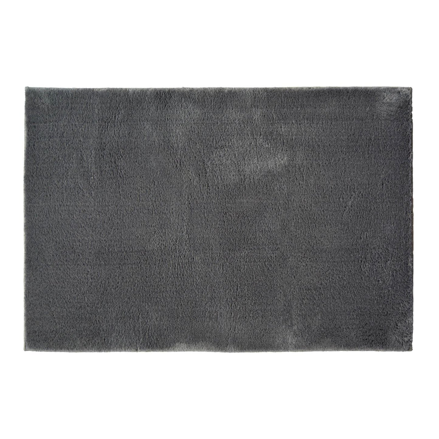 Royale Bathmat Anthracite Plain Rug - 050 X 070cm (1ft 6" x 3ft 0")