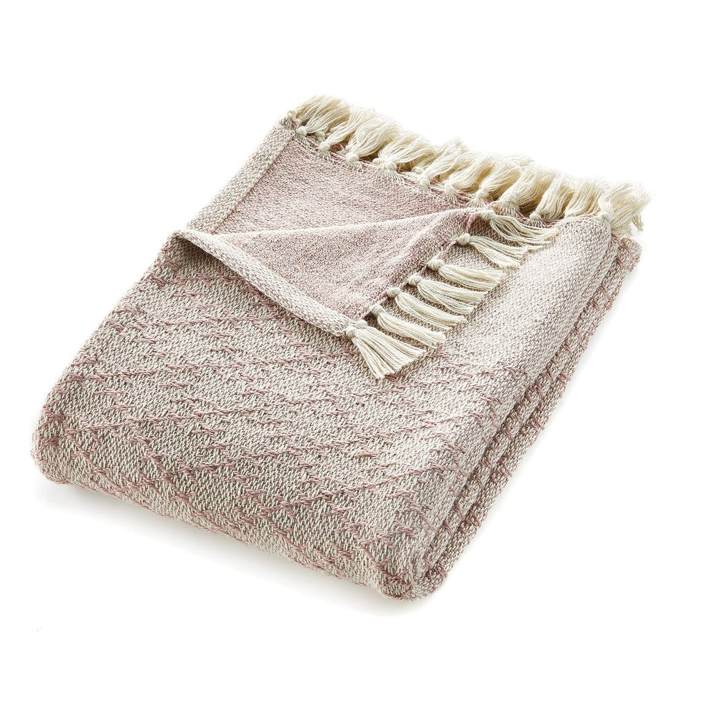 Hug Rug Woven Trellis Throw Rose 130X180 Rug