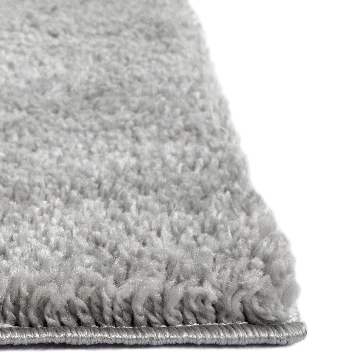 Snug Grey Plain Rug