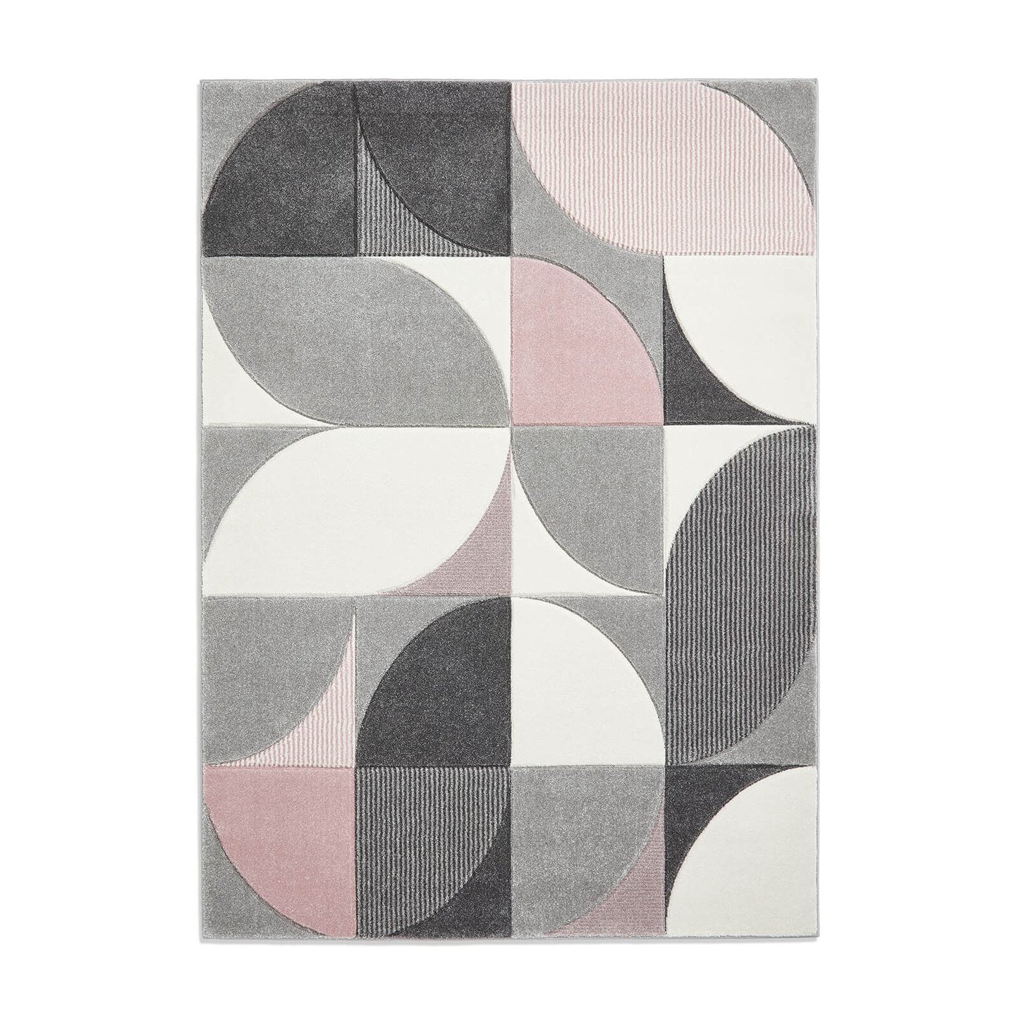 Matrix MT63 Grey/Rose Modern Rug