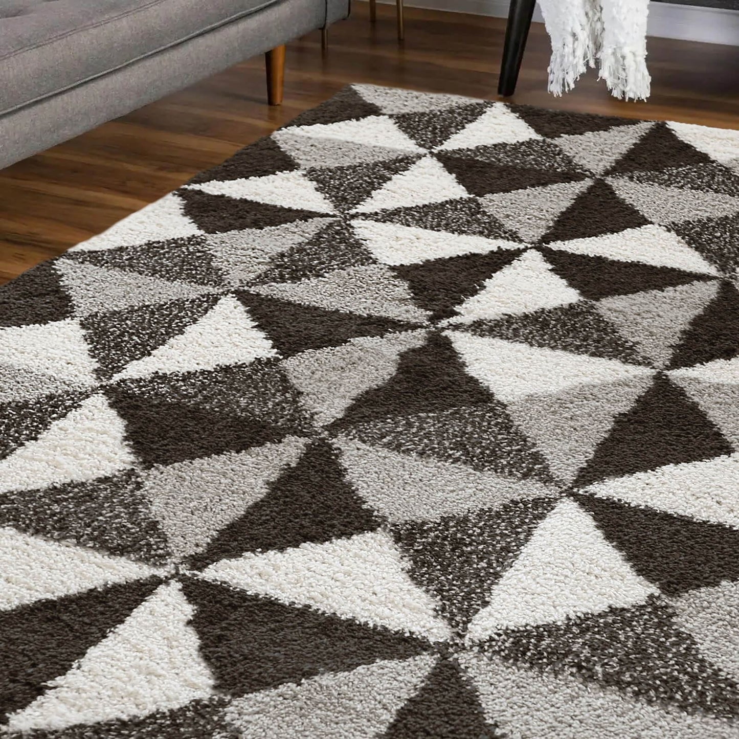 Snug Grey Scandi Rug