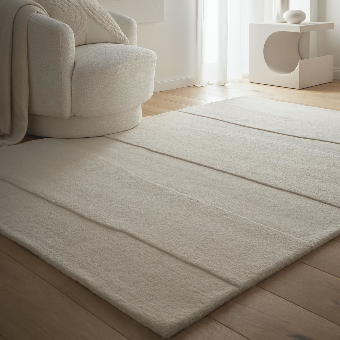 Origins Sculptured Rock Cream Rug