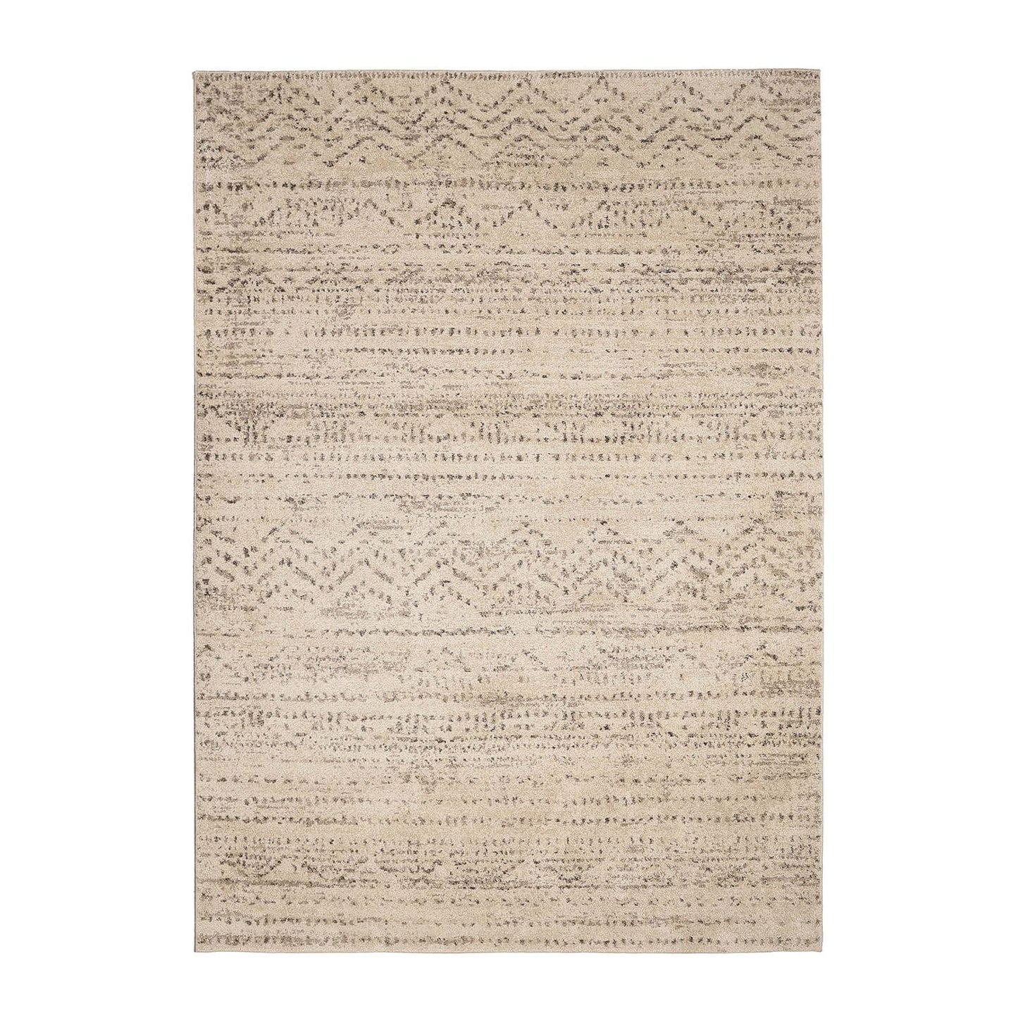 Freya Linezag Natural Semi Plain Rug