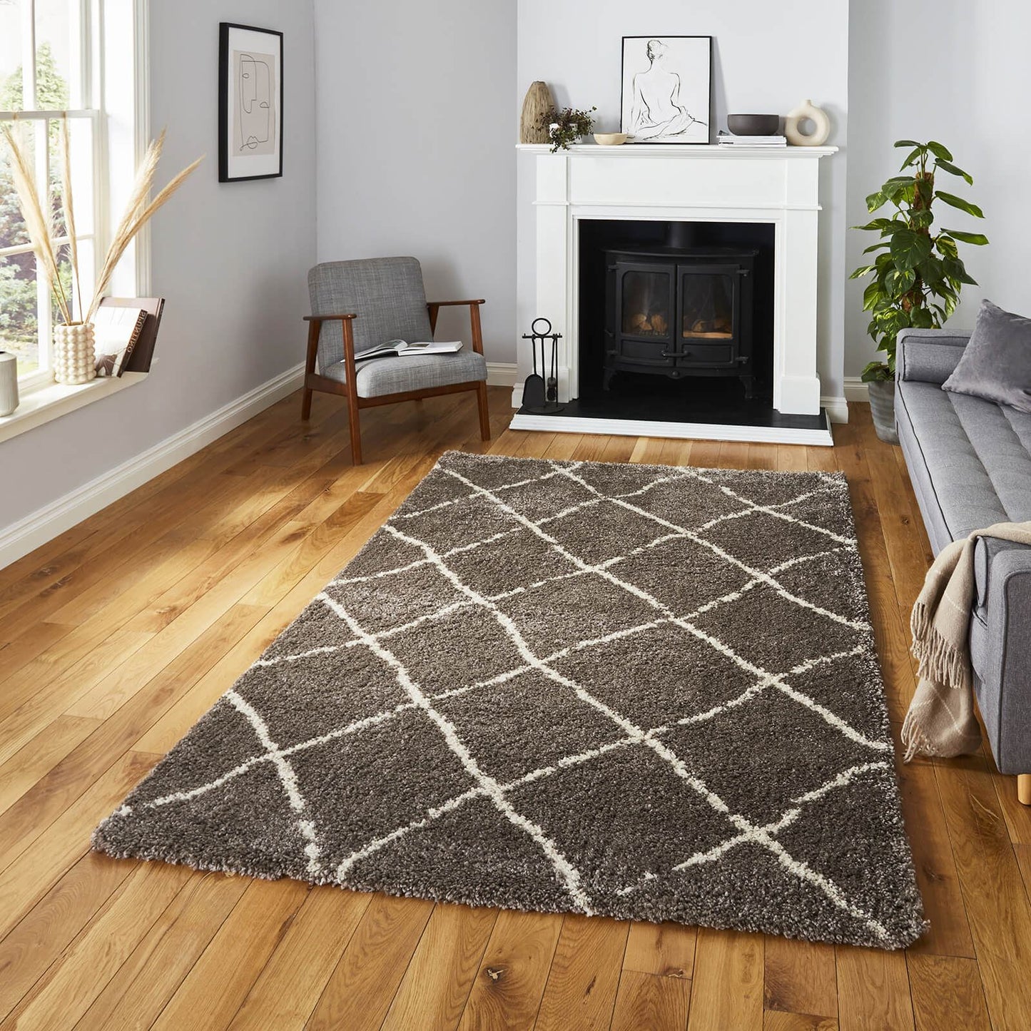 Scandi Berber G257 Beige/Cream Modern Rug