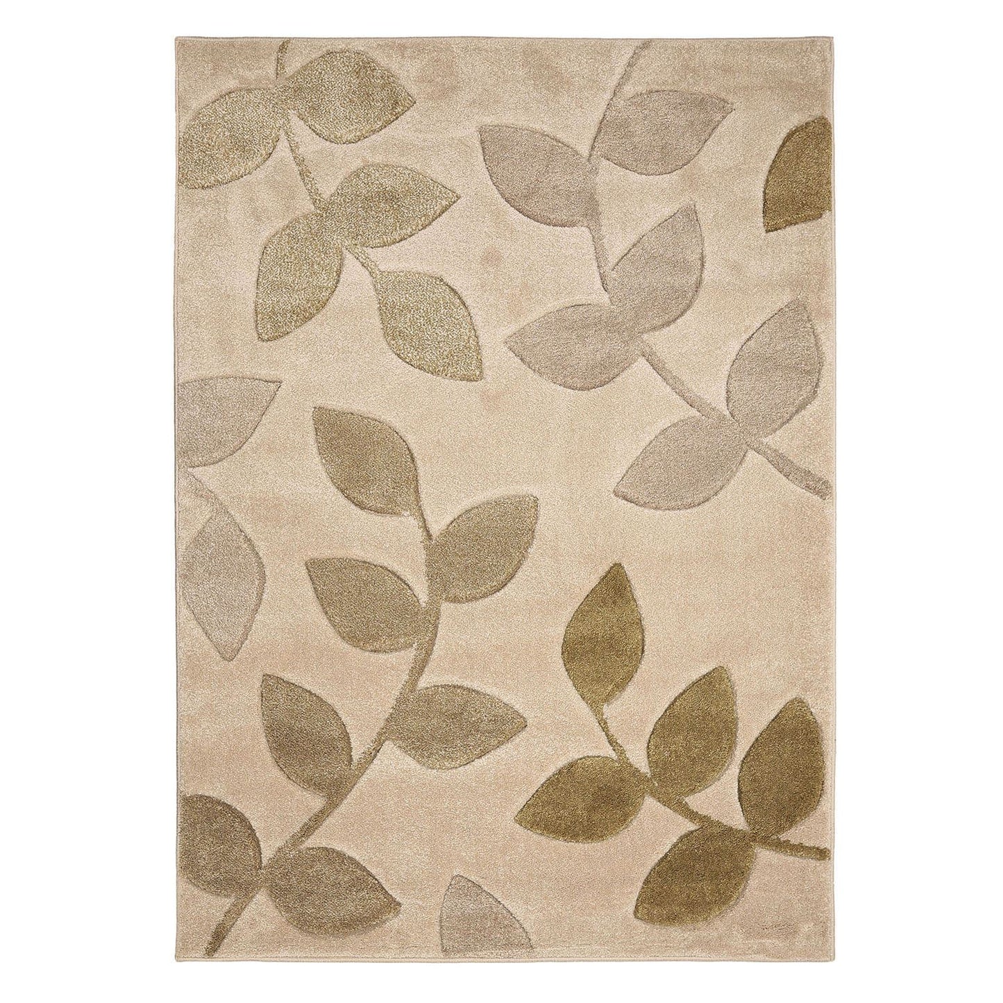 Newport Green Leafs Rug