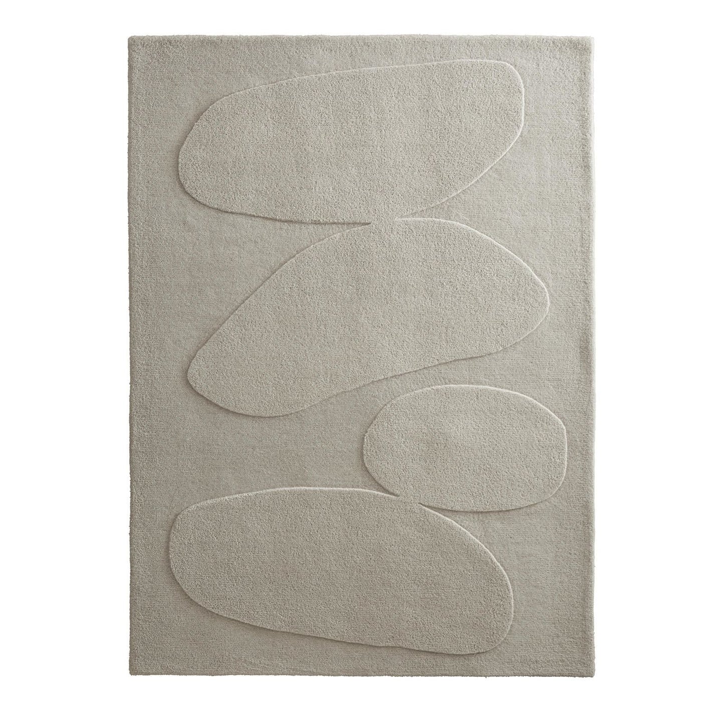 Origins Sculptured Pebble Oatmeal Rug