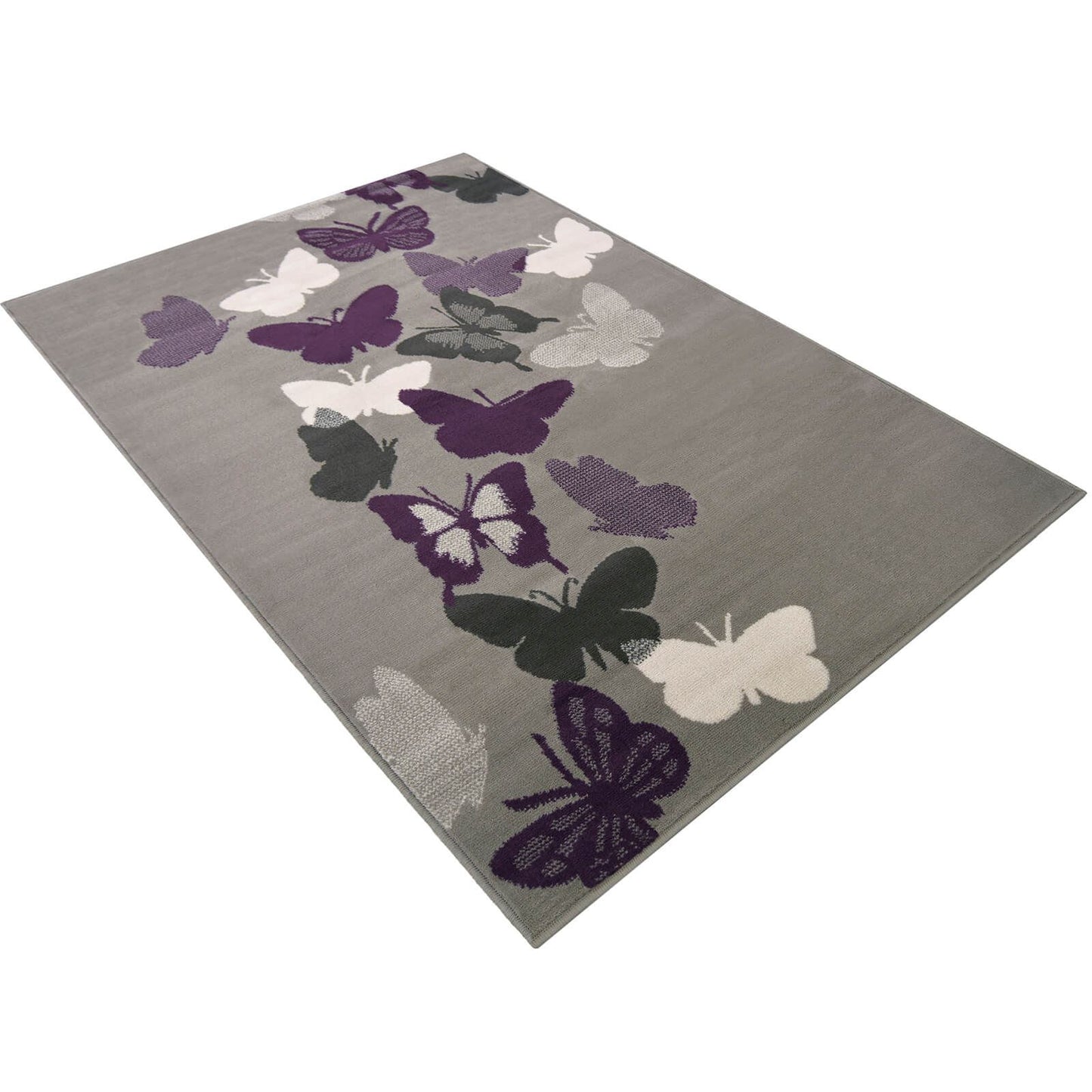 Maestro Butterfly Purple Butterfly Rug