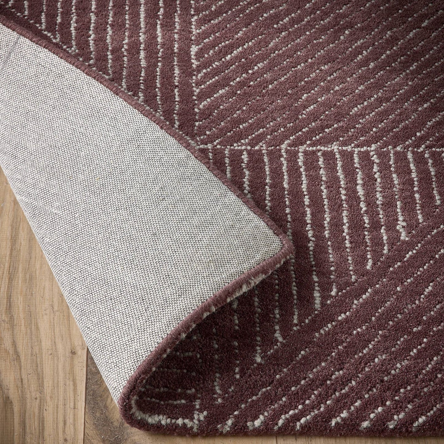 Origins Geometric Berry Rug