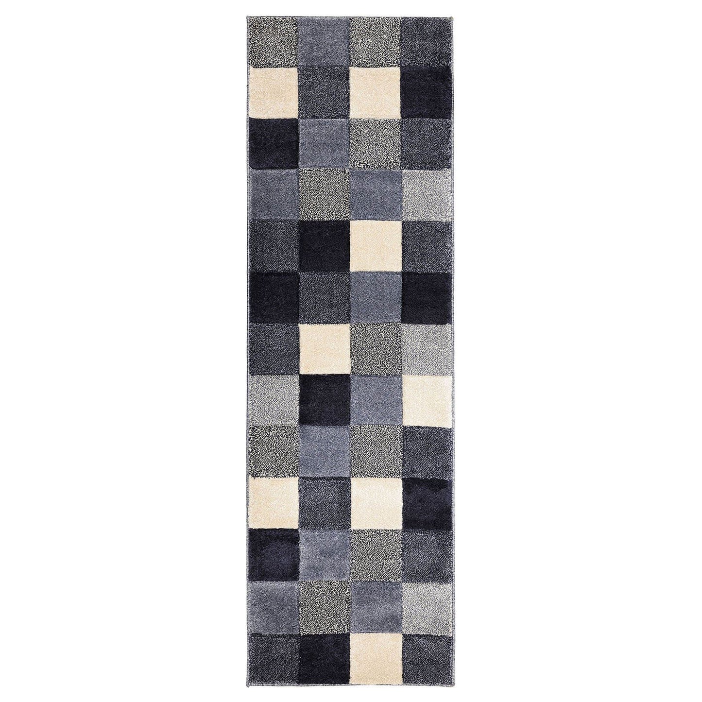 Newport Blocks Blue Blocks Rug