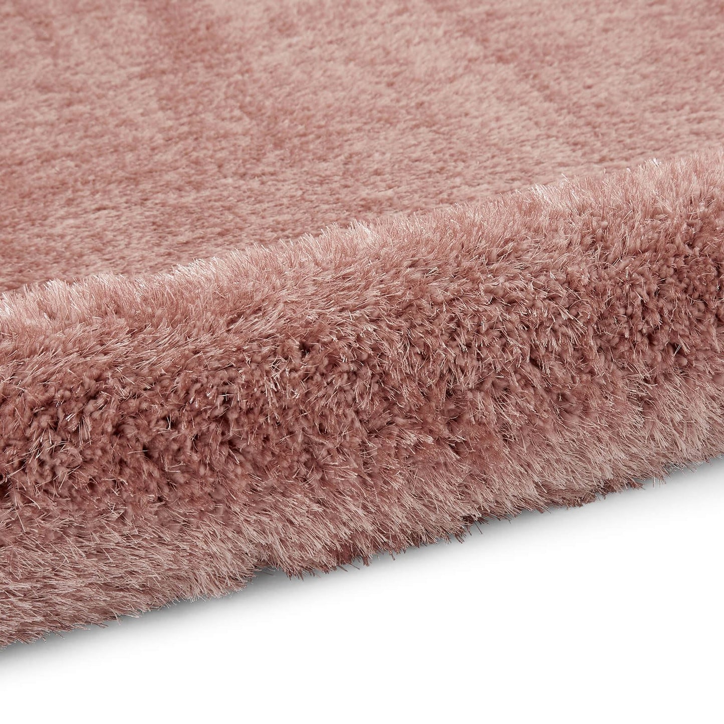 Lux Shaggy Blush Shaggy Rug