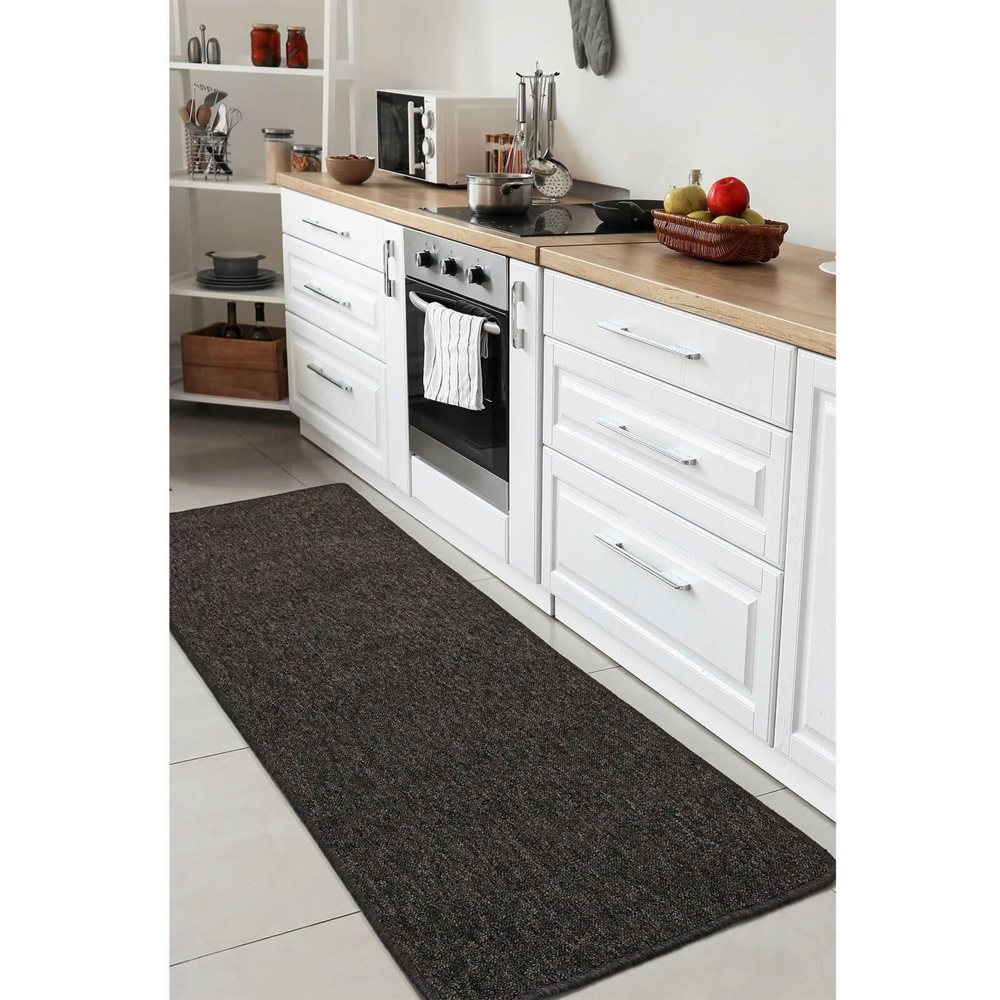 Essentials Imago Grey Plain Rug