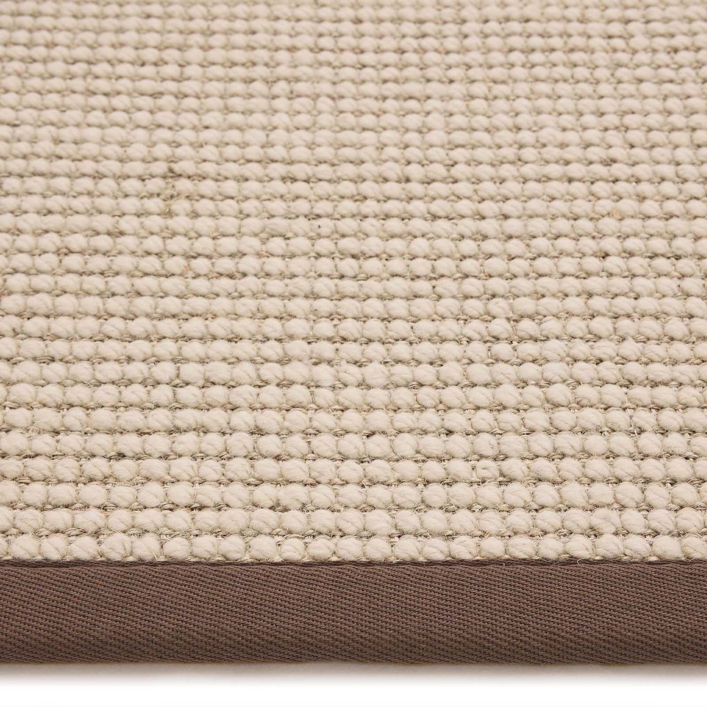 Origins Sisal Boucle with Mocha Border