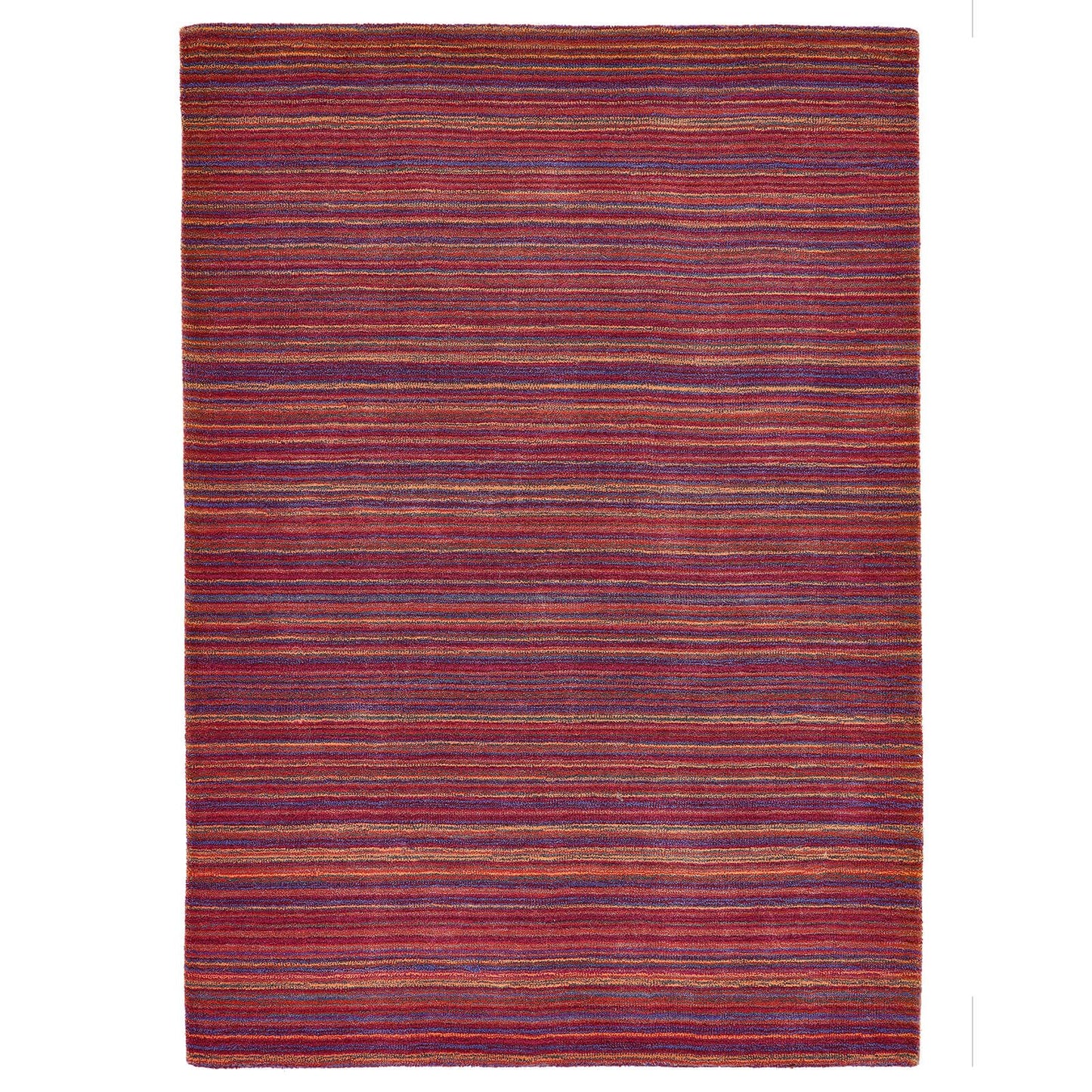 Fine Stripes Pink Modern Rugs