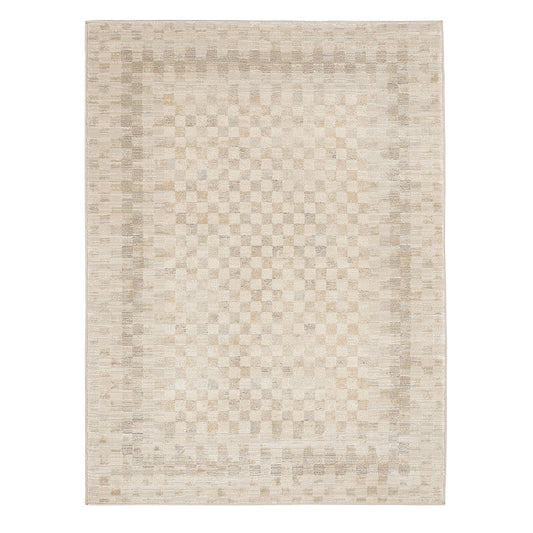 Noah Chequer Natural Rug