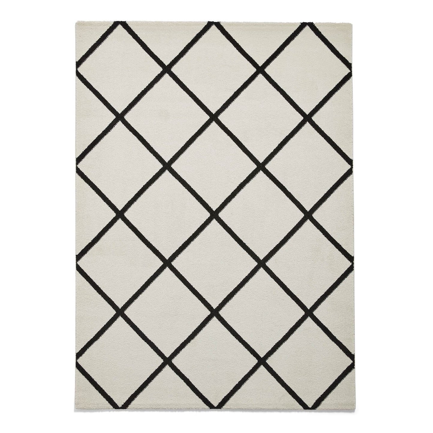 Brooklyn BRK35 (24371) Cream/Black Modern Rug