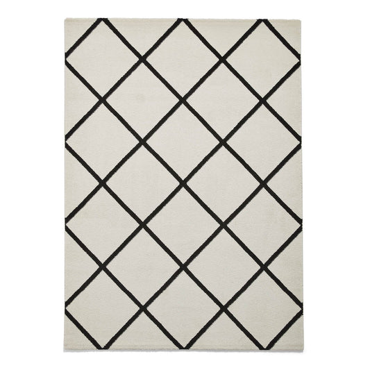 Brooklyn BRK35 (24371) Cream/Black Modern Rug