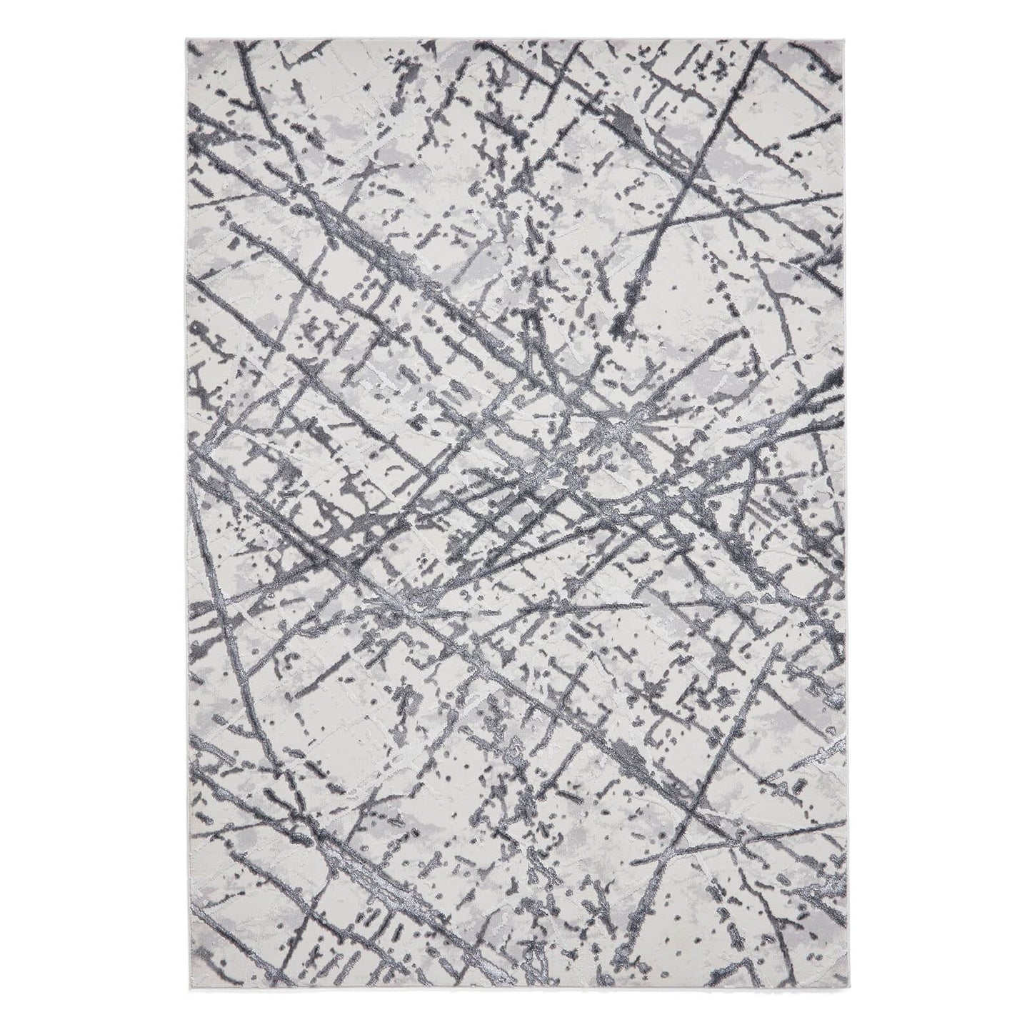 Artemis B8403A Silver Modern Rug