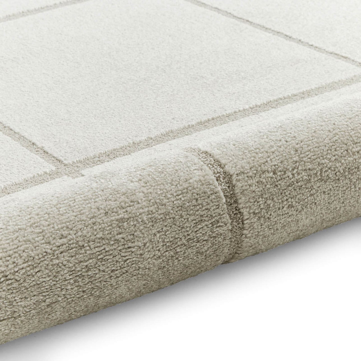 Elio 70100 Silver Modern Geometric Rug