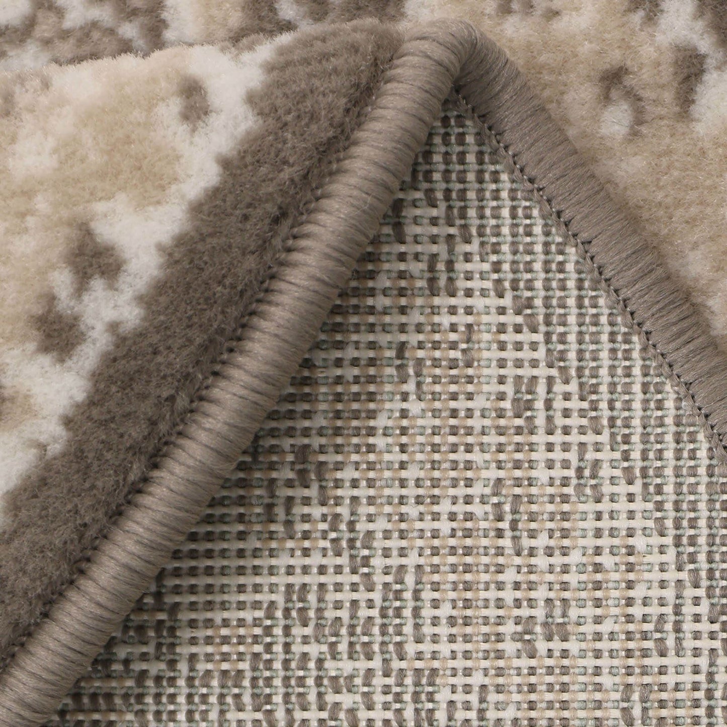 Maestro Taupe Traditional Rug - 067 X 200cm Hall Runner