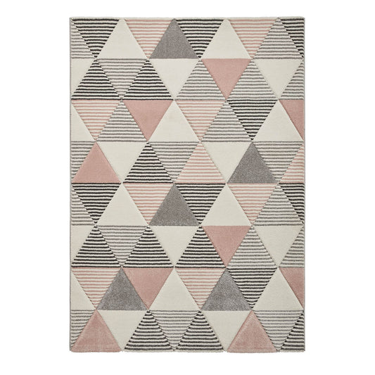 Brooklyn BRK15 (24369) Grey/Rose (24369) Modern Rug