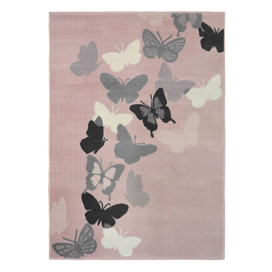 Maestro Butterfly Blush Butterfly Rug