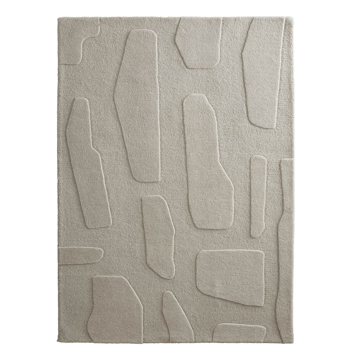 Origins Sculptured Stone Oatmeal Rug
