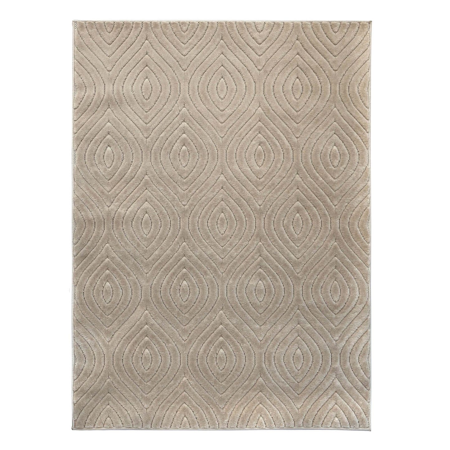 Malmo Tear Drop Natural Rug