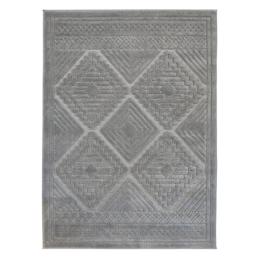 Malmo Tribal Grey Rug