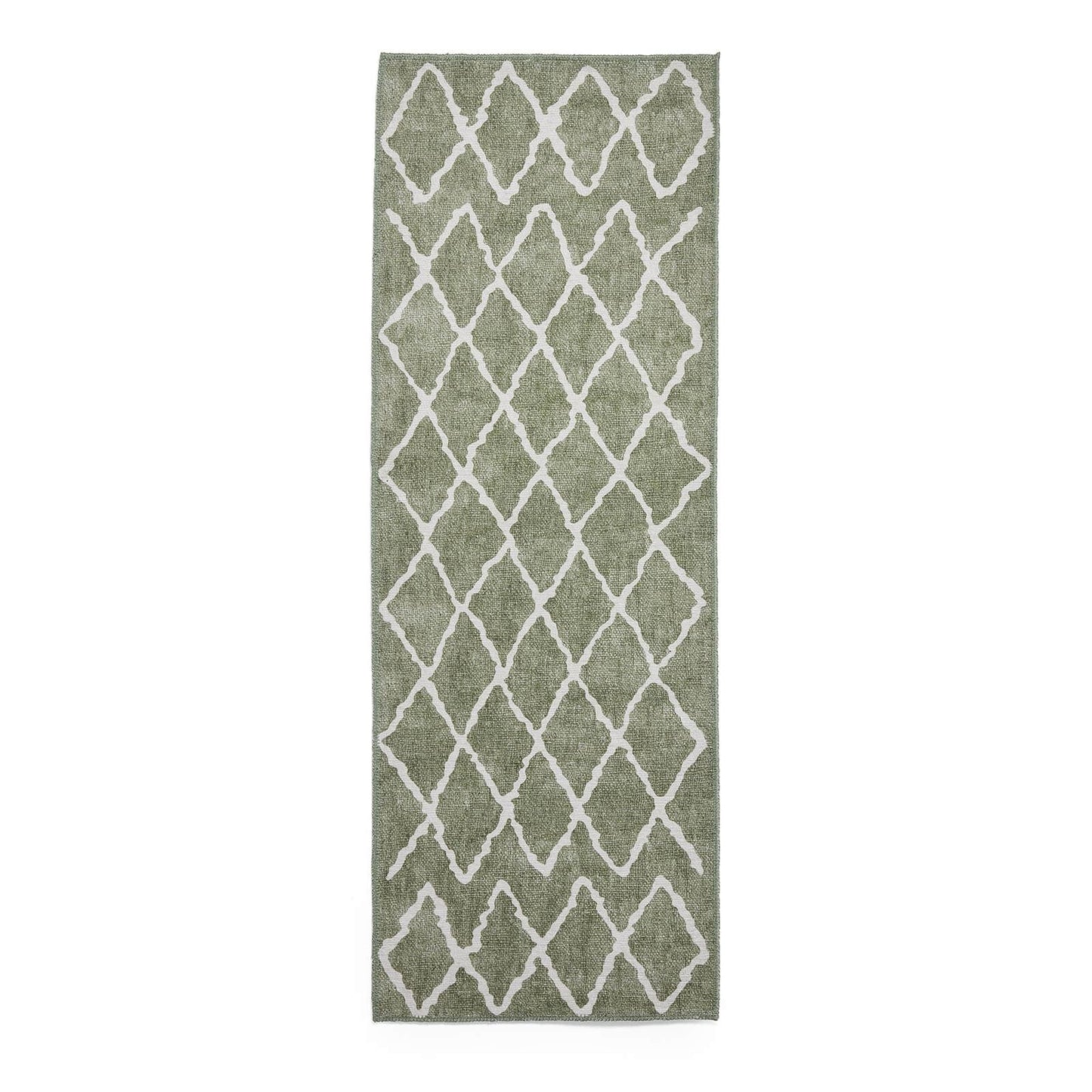 Coral H1060 Green Berber Washable Rug