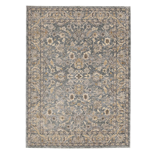 Raja Traditional Grey Classical Rug