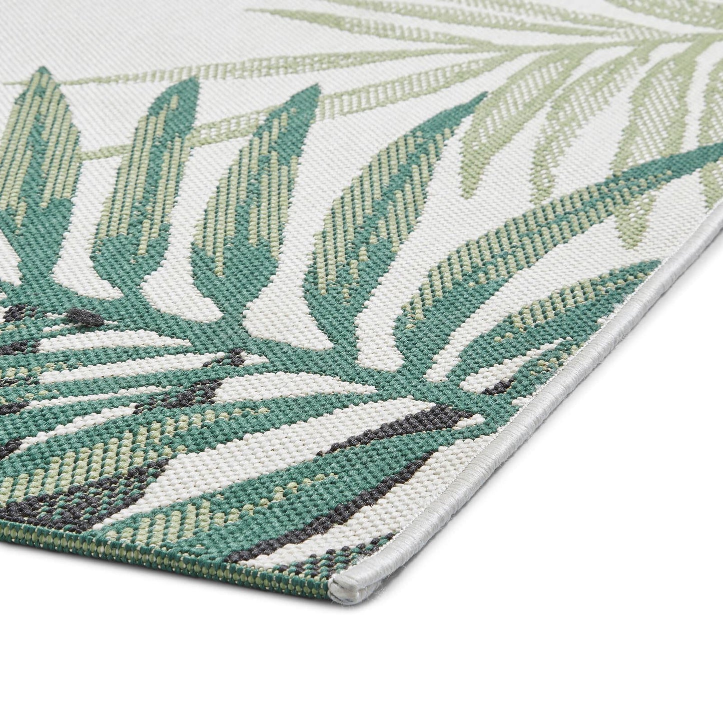 Miami 19435 Light Beige/Green Flatweave Rug