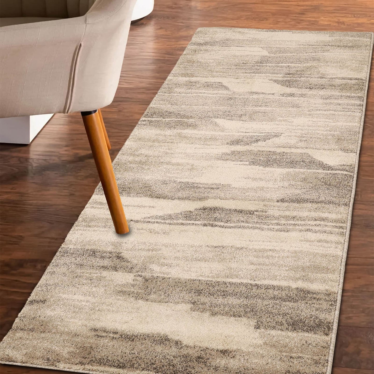 Freya Abstract Natural Rug
