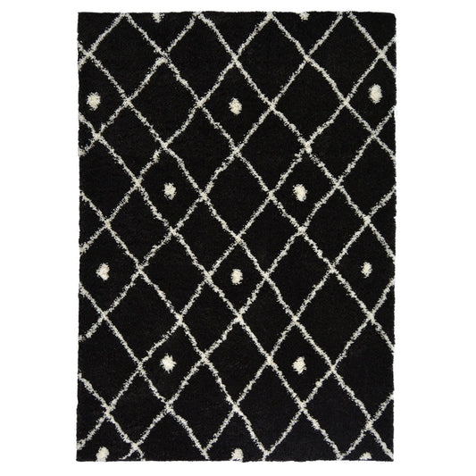 Snug Black Nomadic Rug