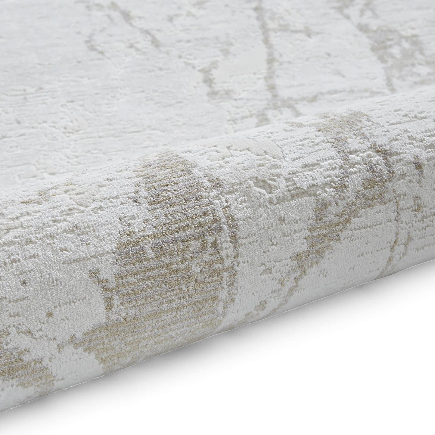 Mirage MR15 Cream Modern Abstract Rug - 200 x 290cm (6ft 6" x 9ft 6")