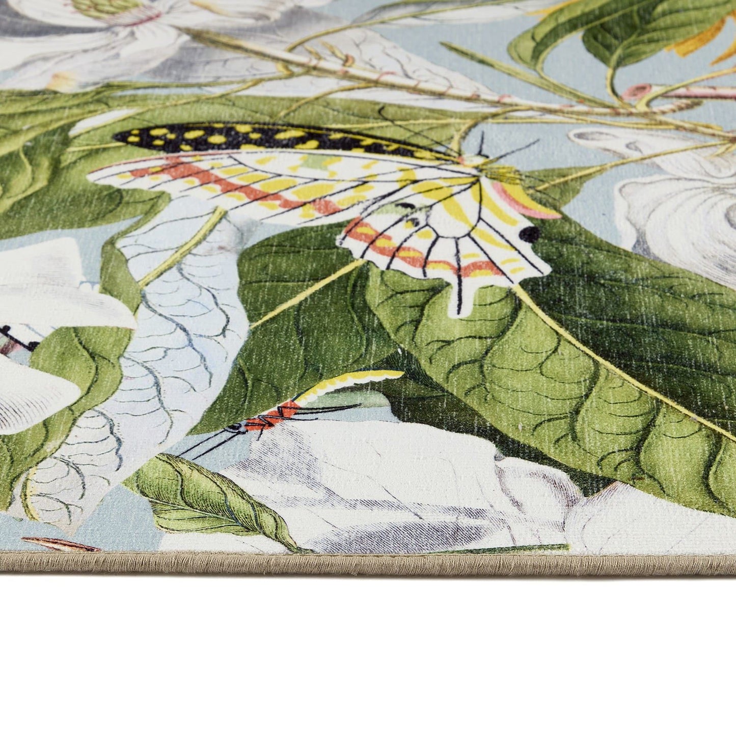 Hug Rug Eco-Washable Butterfly Blooms Rug