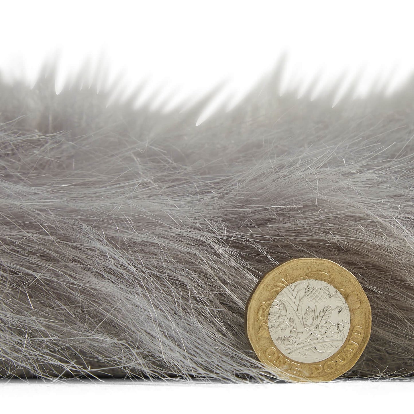 Polar Plush Grey Soft Shaggy Rug - 160 x 220cm (5ft 3" x 7ft 3")