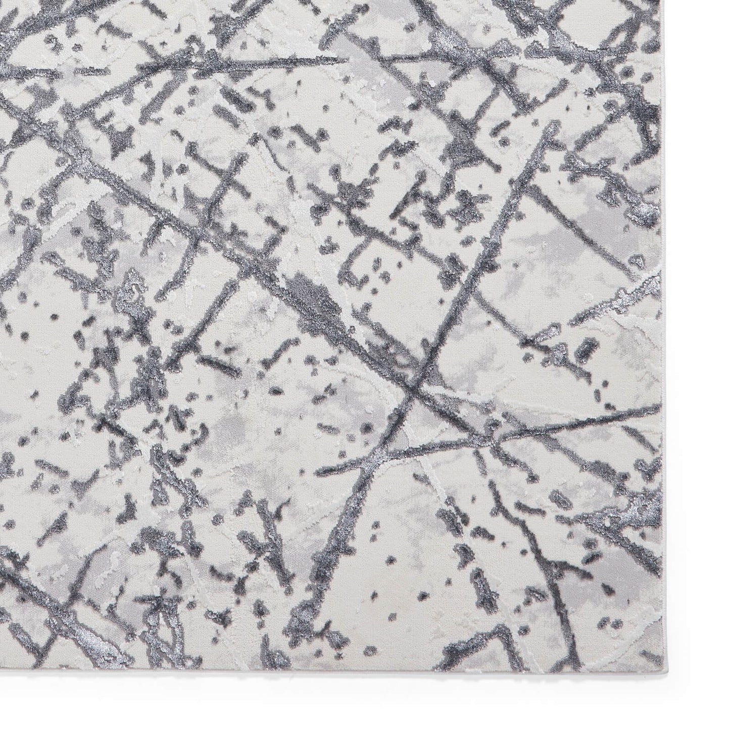 Artemis B8403A Silver Modern Rug