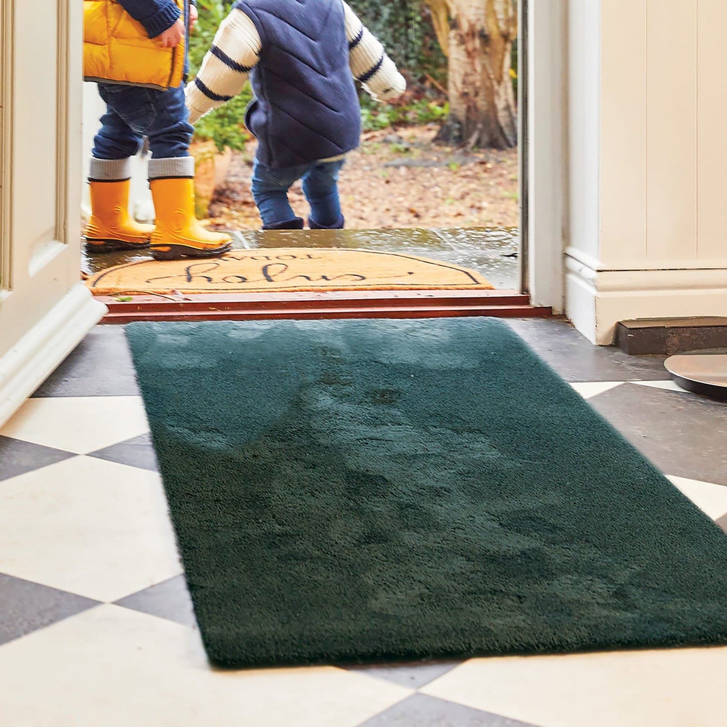 Hug Rug Sense Rugs Forest Green Rug