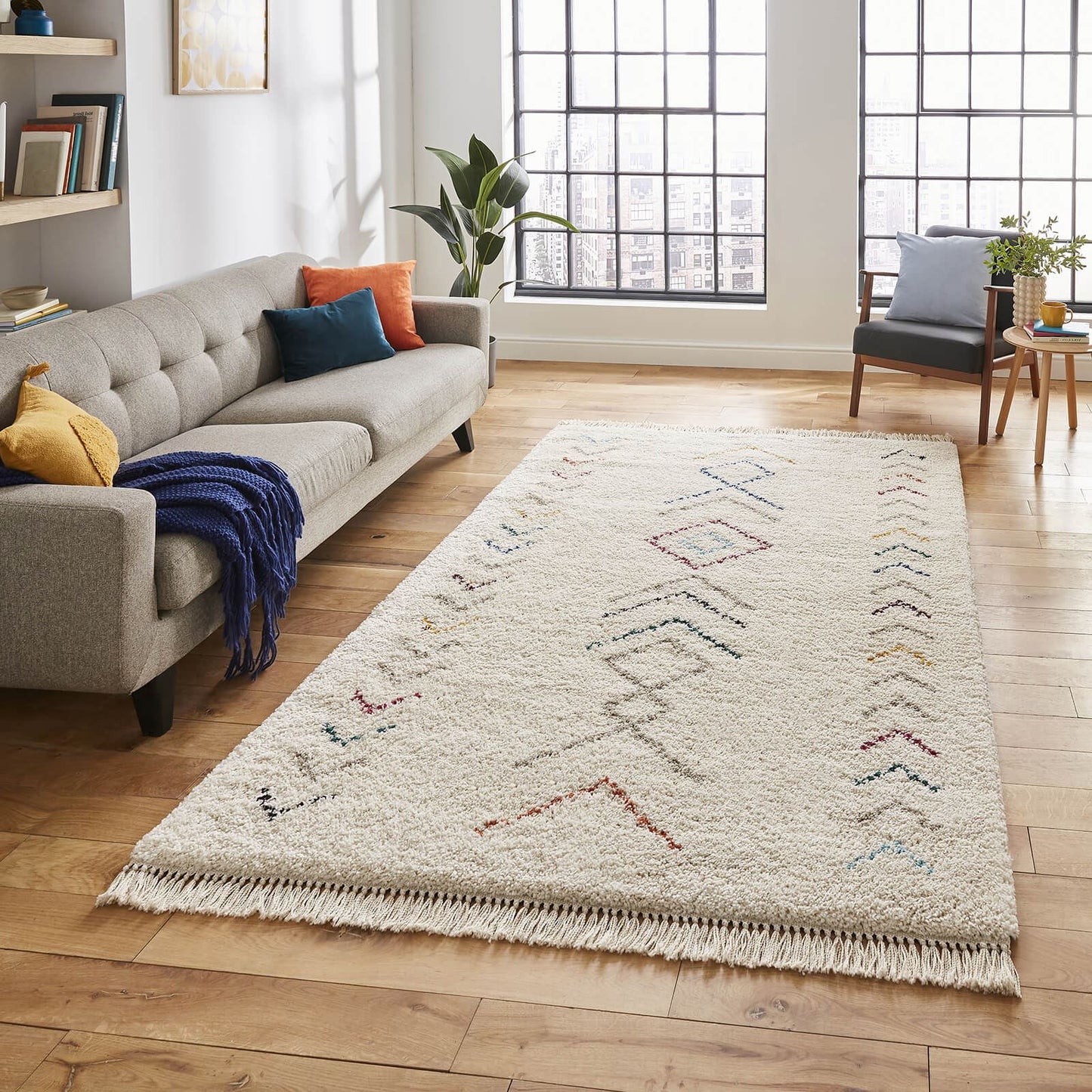 Boho A812 Multi Modern Rug