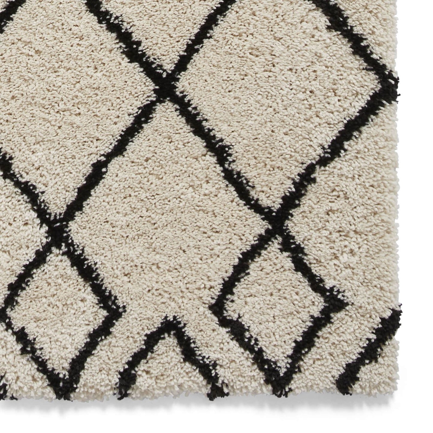 Royal Nomadic A638 White/Black Modern Rug