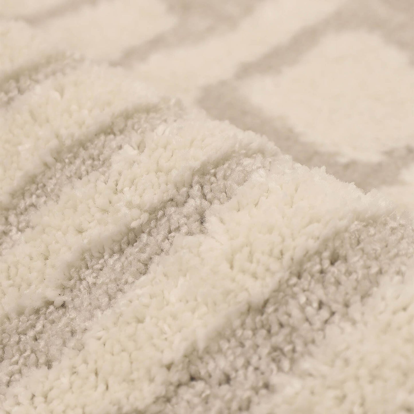 Ava Pave Cream Semi Plain Rug